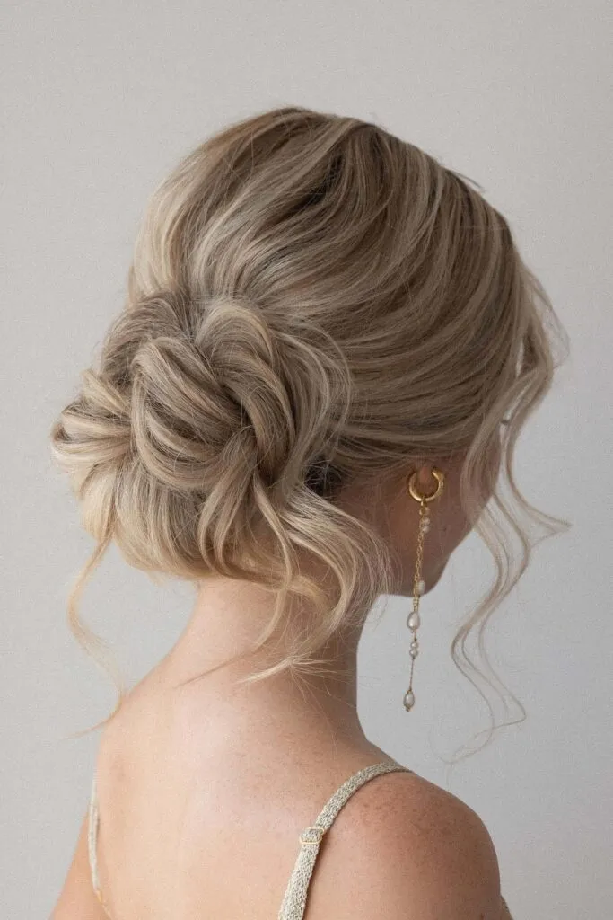 Updo style